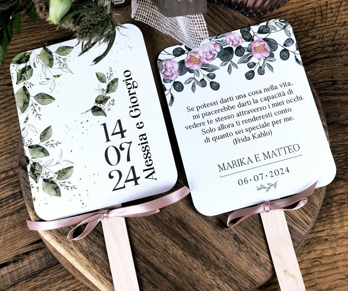 Ventaglio con stecca - Accessori per matrimonio